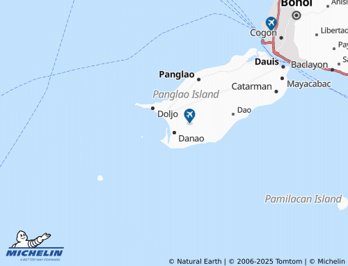 MICHELIN Danao map - ViaMichelin