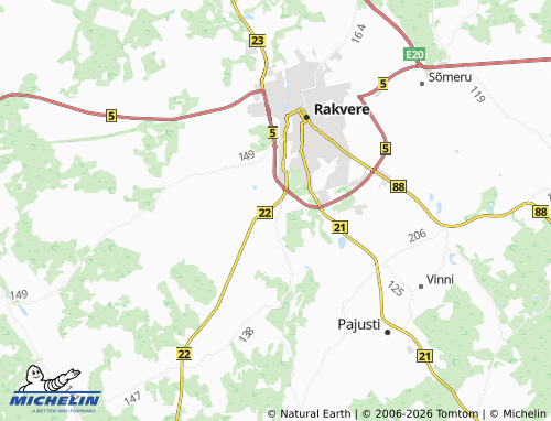 Carte MICHELIN Tõrma - ViaMichelin