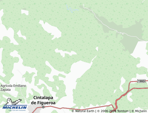 MICHELIN-Landkarte Ejido La Florida - ViaMichelin