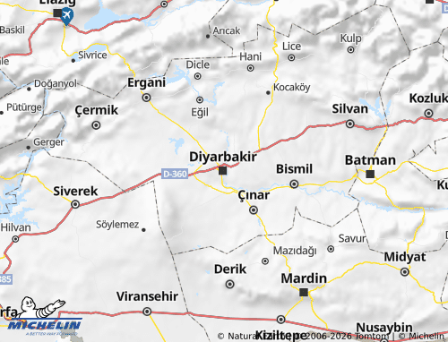 MICHELIN Sur map - ViaMichelin