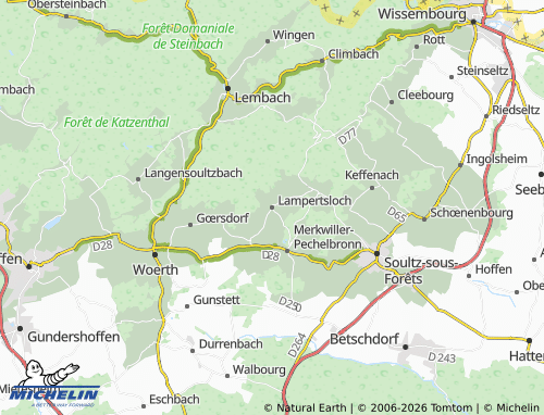 Mapa MICHELIN Lampertsloch - ViaMichelin