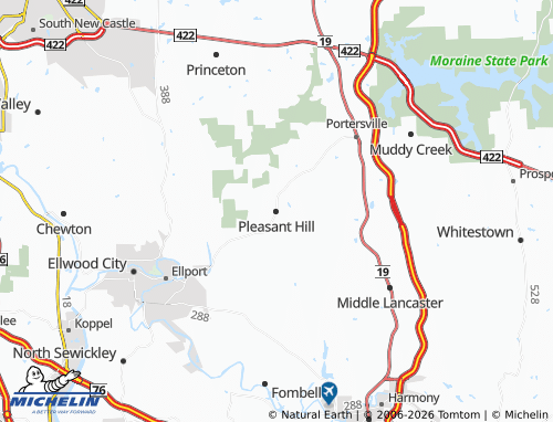 Mappa MICHELIN Pleasant Hill - ViaMichelin