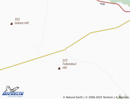 MICHELIN Brookdale map - ViaMichelin