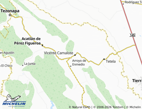 Carte MICHELIN Los Mangos - ViaMichelin