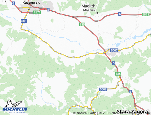 Mappa MICHELIN Razhena - ViaMichelin
