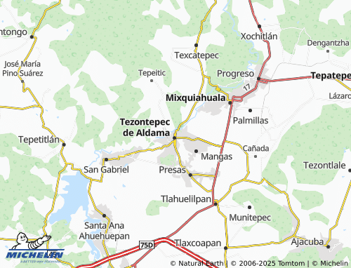 MICHELIN Panuaya map - ViaMichelin