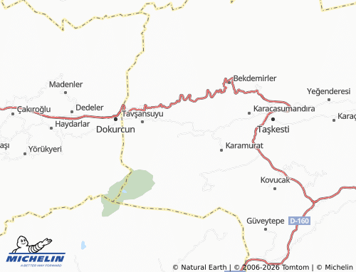Mappa MICHELIN Akyokuş - ViaMichelin