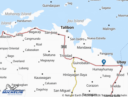 MICHELIN San Agustin map - ViaMichelin