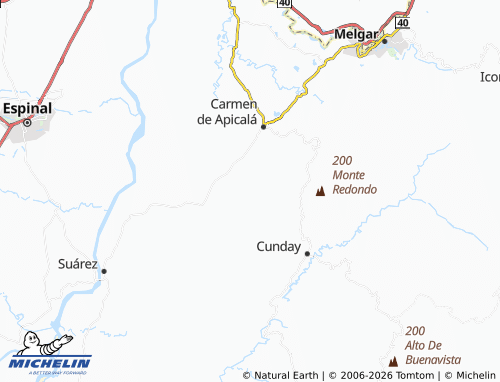 MICHELIN Peñón Blanco map - ViaMichelin