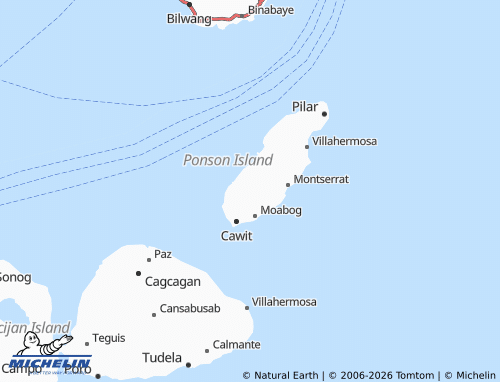 MICHELIN Biasong map - ViaMichelin