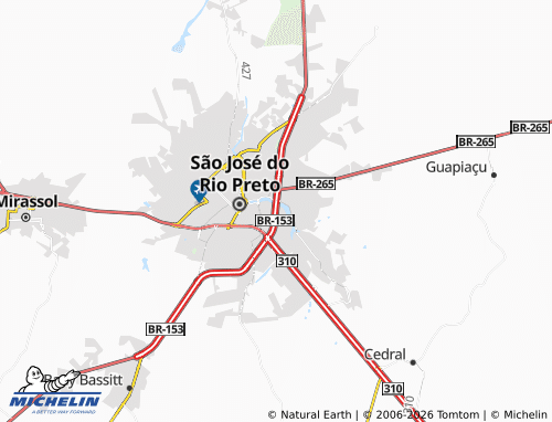 Mapa MICHELIN Jardim dos Gomes - ViaMichelin