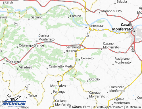 Mapa MICHELIN Sera - ViaMichelin