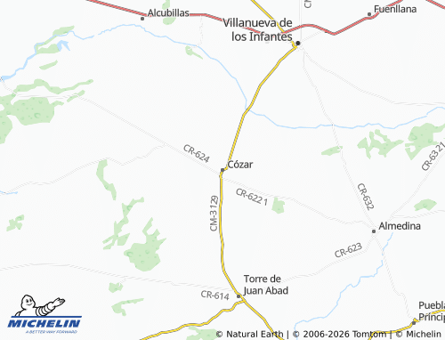 Mapa MICHELIN Cózar - ViaMichelin