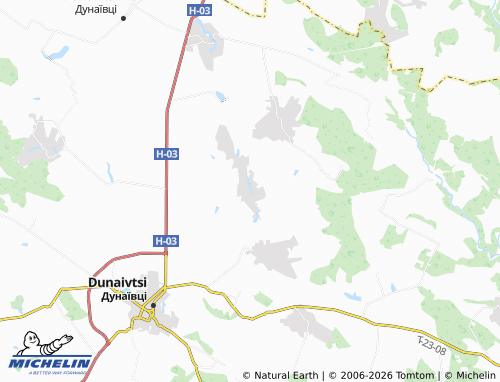 MICHELIN Vykhrivka map - ViaMichelin
