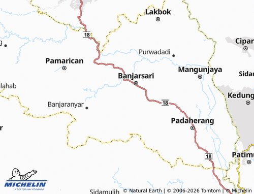 Mapa MICHELIN Langkapsari - ViaMichelin