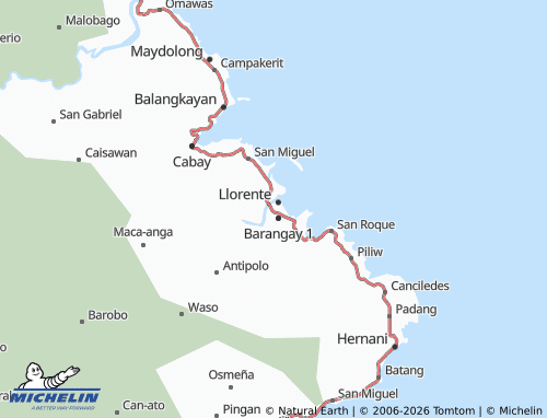 MICHELIN Barangay 2 map - ViaMichelin