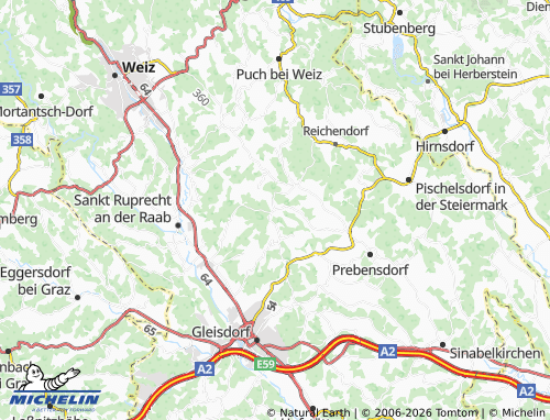 Kaart MICHELIN Prebuch - ViaMichelin