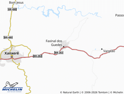 Mapa MICHELIN São José - ViaMichelin