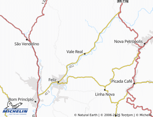 Mapa MICHELIN Krindges - ViaMichelin