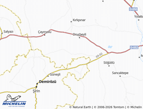 MICHELIN Rüştü map - ViaMichelin