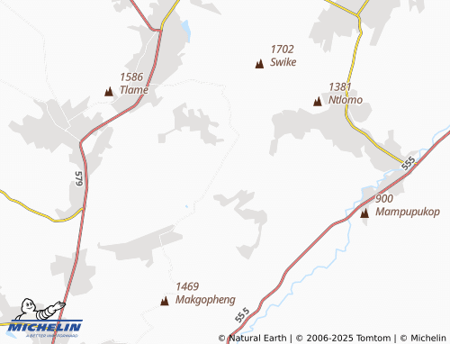 MICHELIN Thoto map - ViaMichelin