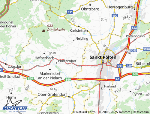 Mappa MICHELIN Hofing - ViaMichelin