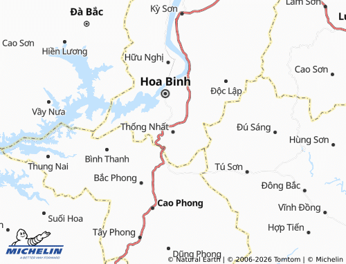 Mapa MICHELIN Thống Nhất - ViaMichelin