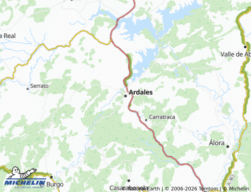 Kaart MICHELIN Ardales - ViaMichelin