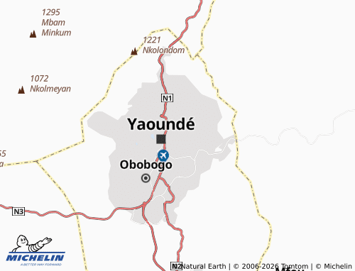Mapa MICHELIN Mvogada - ViaMichelin