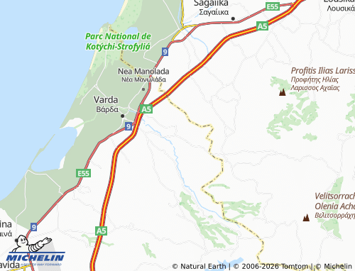 Carte MICHELIN Neapoli - ViaMichelin