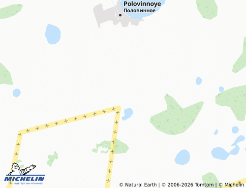 MICHELIN-Landkarte Trubetskoy - ViaMichelin