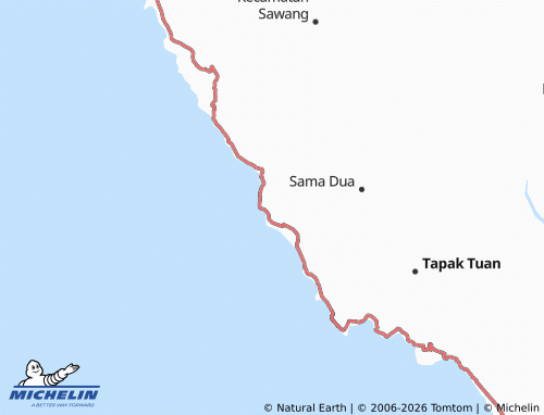 MICHELIN Kuta Blang map - ViaMichelin