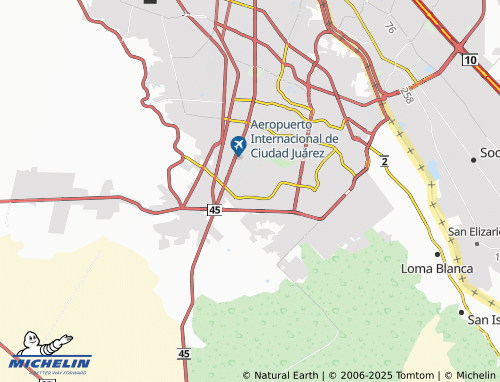 MICHELIN Los Ángeles map - ViaMichelin
