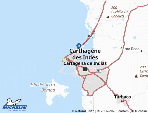 Carte MICHELIN Pablo VI-I - ViaMichelin