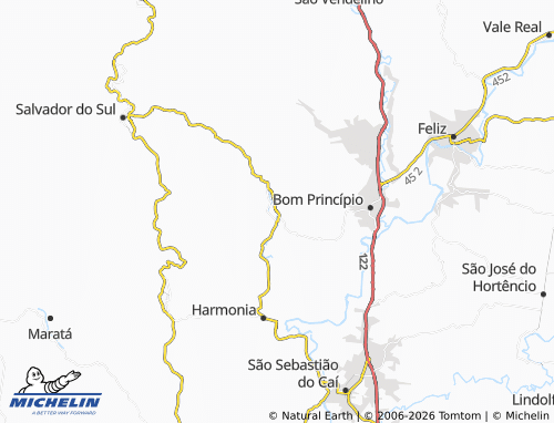 Mapa MICHELIN Tupandi - ViaMichelin