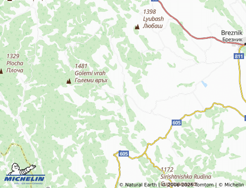 Mapa MICHELIN Stanyovtsi - ViaMichelin