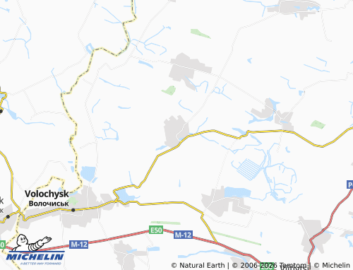 MICHELIN Kurylivka map - ViaMichelin