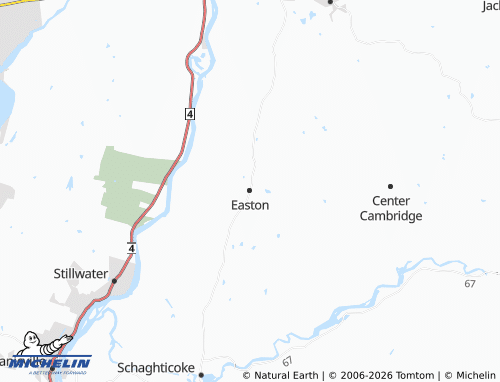 Mapa MICHELIN Easton - ViaMichelin