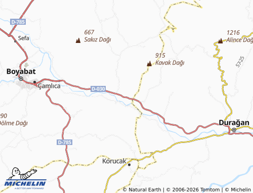 Mappa MICHELIN Mahmutlu - ViaMichelin
