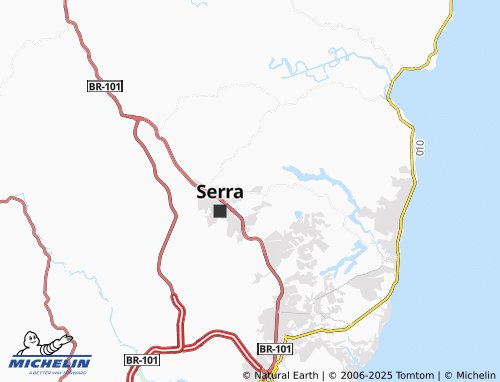 MICHELIN Centro Residencial da Serra map - ViaMichelin