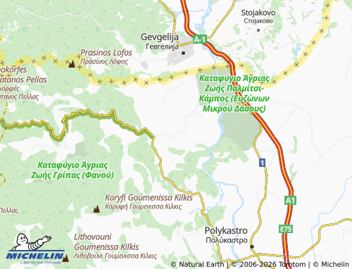 Carte MICHELIN Plagia - ViaMichelin