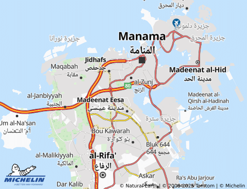 Mappa MICHELIN Tubli - ViaMichelin