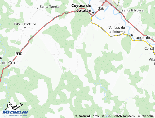 Mapa MICHELIN San José - ViaMichelin
