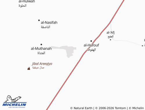 MICHELIN-Landkarte al-Malik Fahd - ViaMichelin