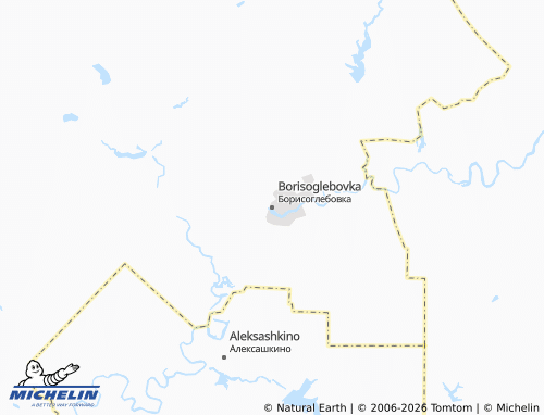 MICHELIN-Landkarte Borisoglebovka - ViaMichelin