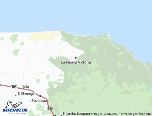 MICHELIN La Nueva Victoria map - ViaMichelin