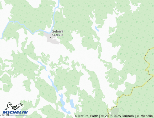 MICHELIN Aponaskovo map - ViaMichelin