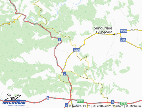 MICHELIN Padarevo map - ViaMichelin