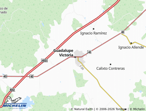 Carte MICHELIN Bicentenario - ViaMichelin