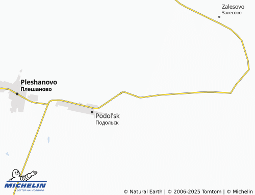 MICHELIN Staroyuldashevo map - ViaMichelin